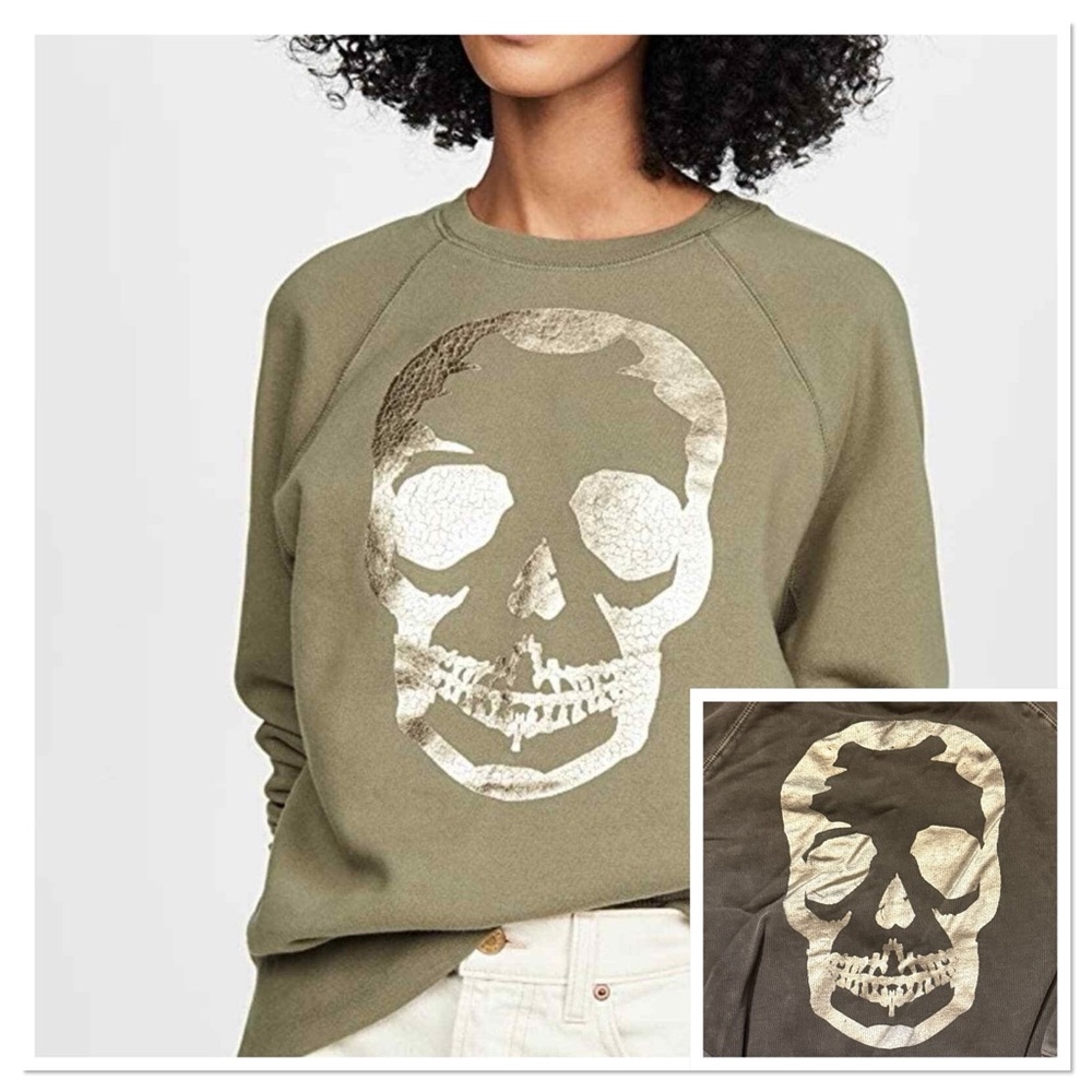 Zadig & Voltaire Skull Graphic Sweatshirt